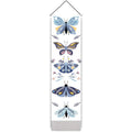 Butterfly Wall Hanging – Boho Tapestry with Fringe