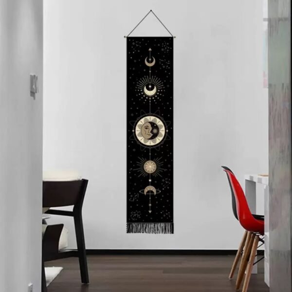 Sun and Moon Celestial Wall Hanging