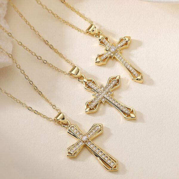 Gold Cross Necklace