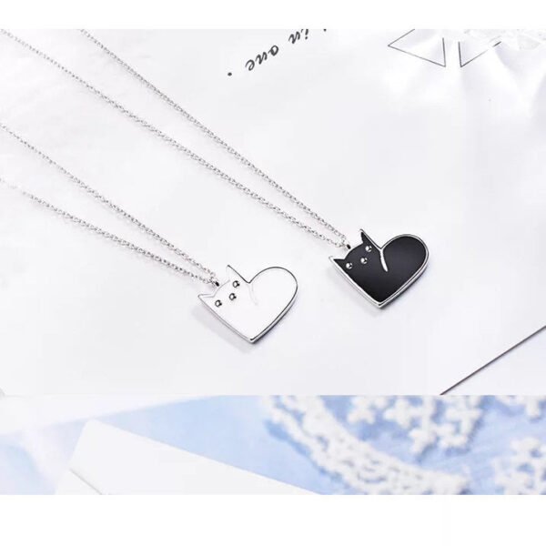 925 Silver Cat Necklace for Cat Lovers